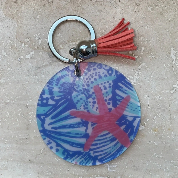 Starfish keychain / bag charm - Picture 4 of 6
